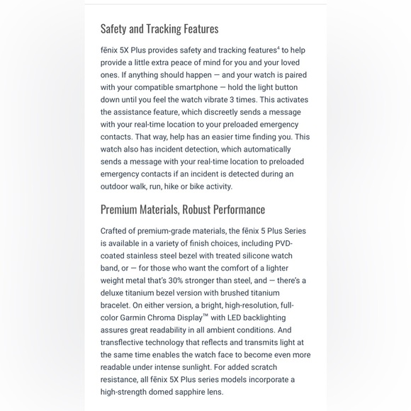 Garmin Fenix 5 Plus Sapphire - Picture 15 of 16